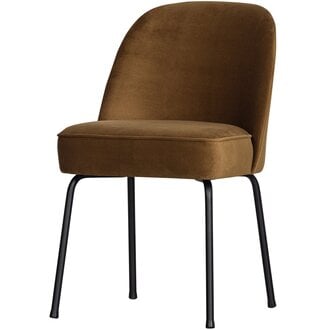 WOOOD VOGUE EETKAMERSTOEL VELVET HONINGGEEL (set of 2)