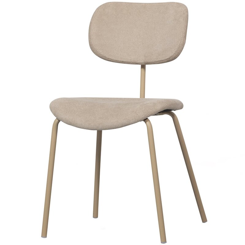 WOOOD-collectie LINK EETKAMERSTOEL ZAND (set of 2)