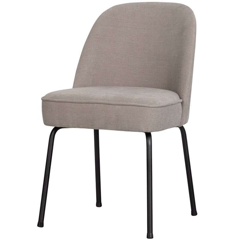 WOOOD-collectie VOGUE EETKAMERSTOEL GEWEVEN STOF ZAND (set of 2)