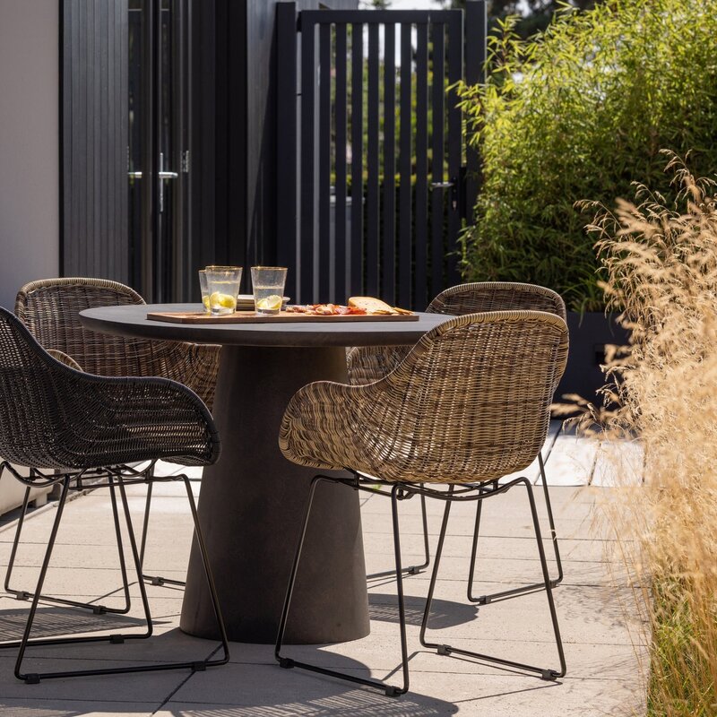 WOOOD-collectie WILLOW TUINSTOEL NATUREL (set of 2)