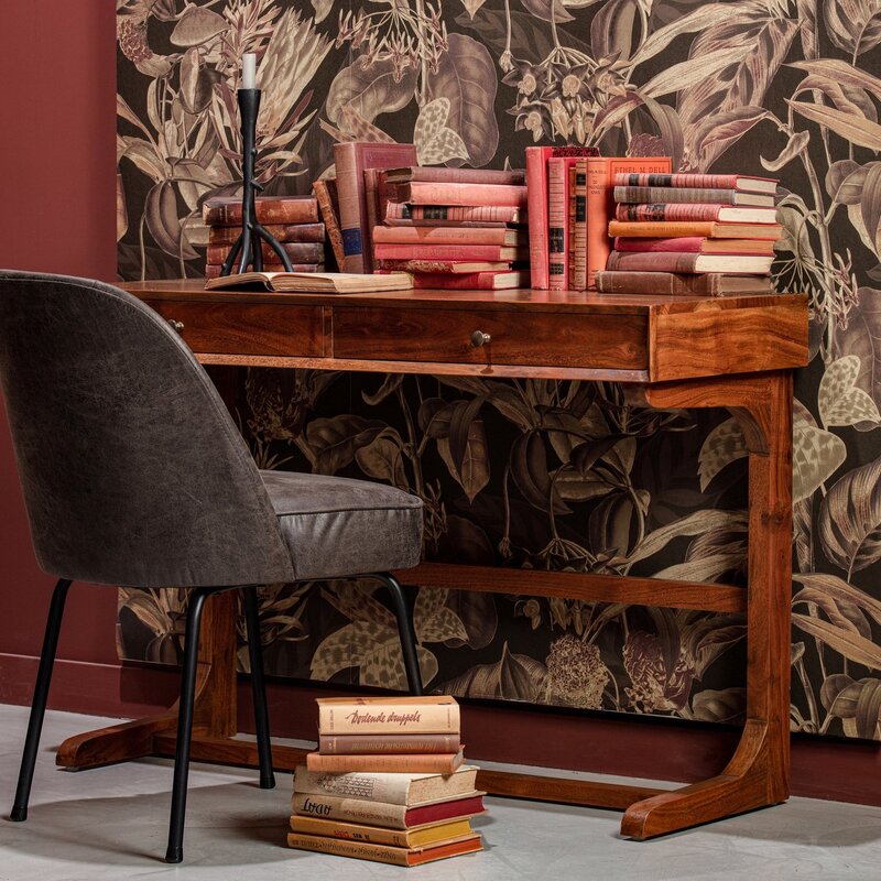 WOOOD-collectie VOGUE EETKAMERSTOEL ECOLEER ZWART (set of 2)