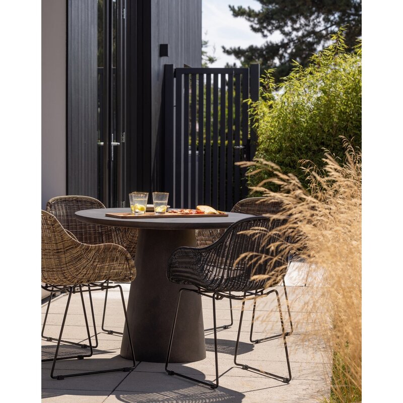 WOOOD-collectie WILLOW TUINSTOEL NATUREL (set of 2)