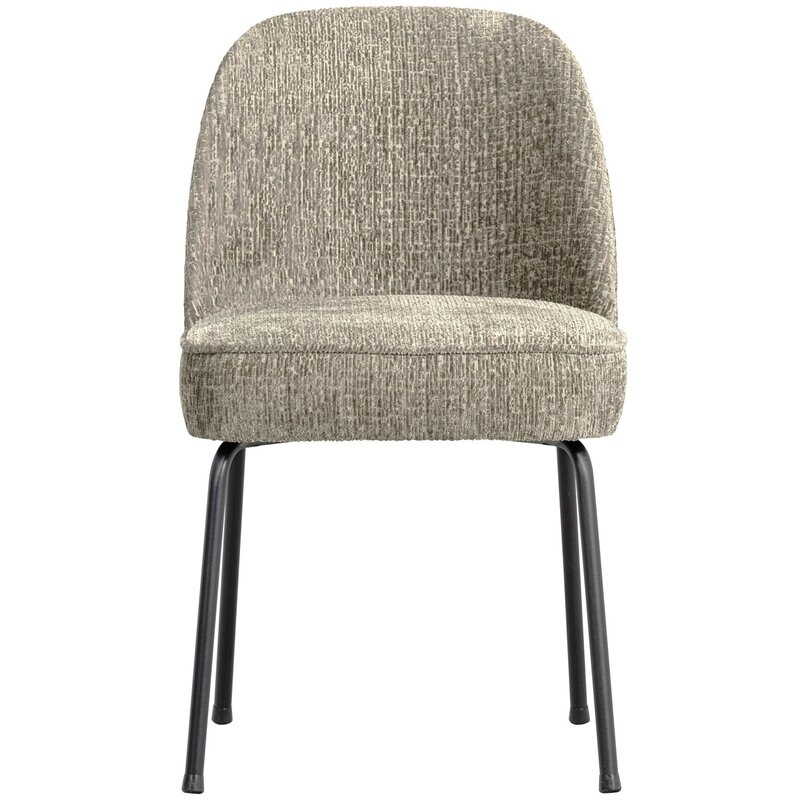 WOOOD-collectie VOGUE EETKAMERSTOEL STRUCTURE VELVET WHEATFIELD (set of 2)
