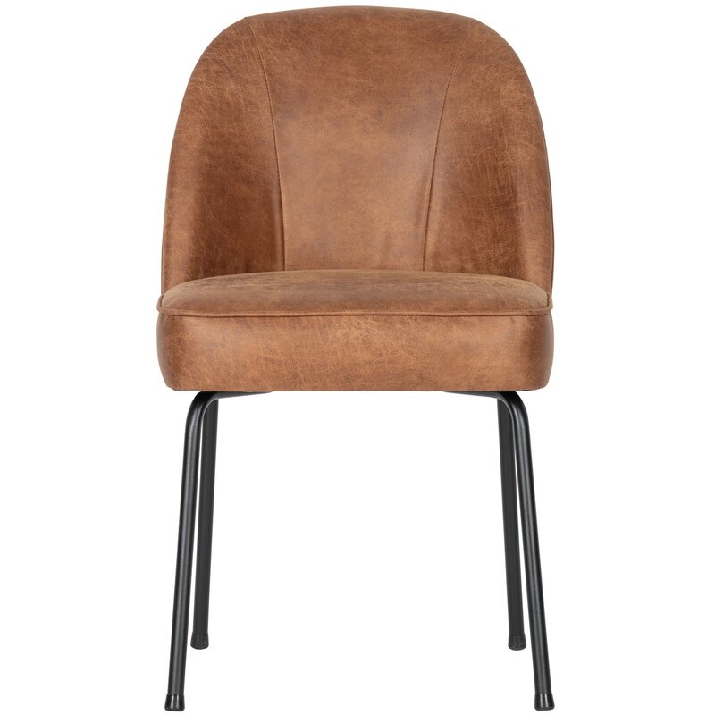 WOOOD-collectie VOGUE EETKAMERSTOEL ECOLEER COGNAC (set of 2)