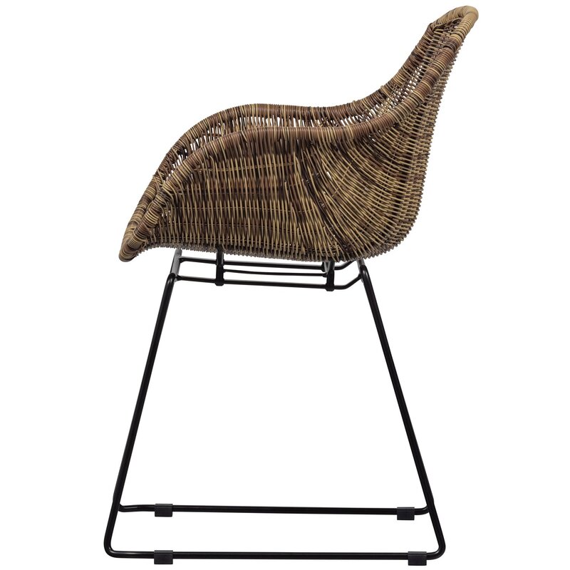WOOOD-collectie WILLOW TUINSTOEL NATUREL (set of 2)