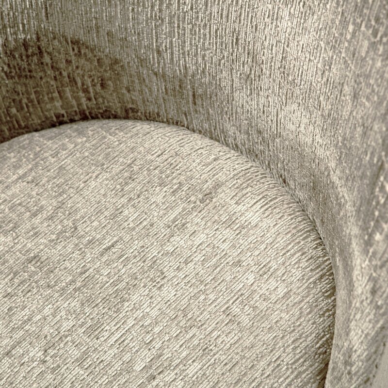 WOOOD-collectie VOGUE EETKAMERSTOEL STRUCTURE VELVET WHEATFIELD (set of 2)