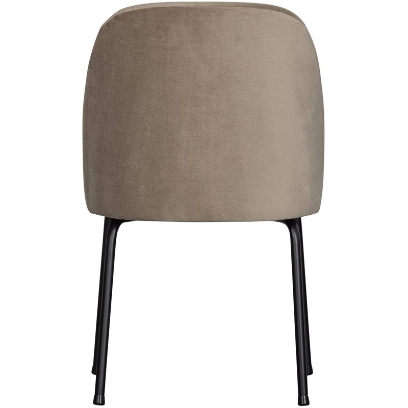 WOOOD-collectie VOGUE EETKAMERSTOEL VELVET KHAKI (set of 2)