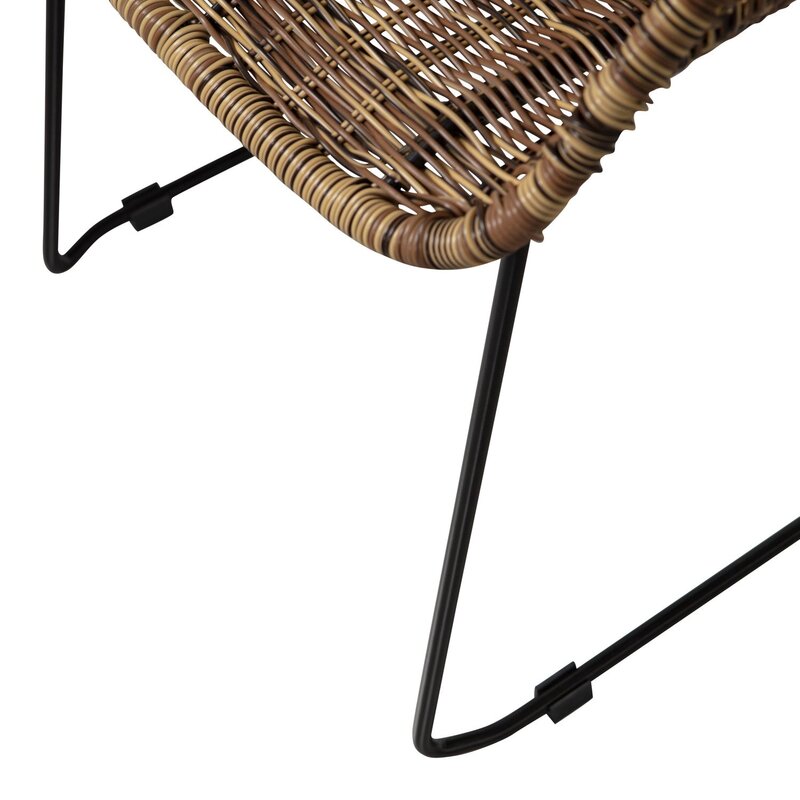 WOOOD-collectie WILLOW TUINSTOEL NATUREL (set of 2)