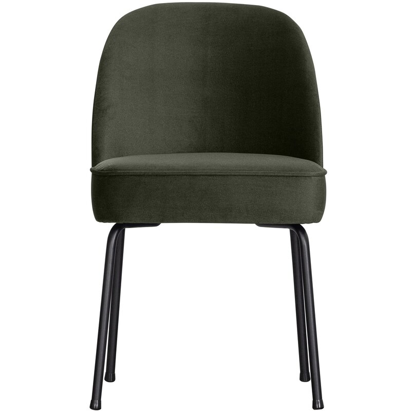 WOOOD-collectie VOGUE EETKAMERSTOEL VELVET DONKERGROEN (set of 2)
