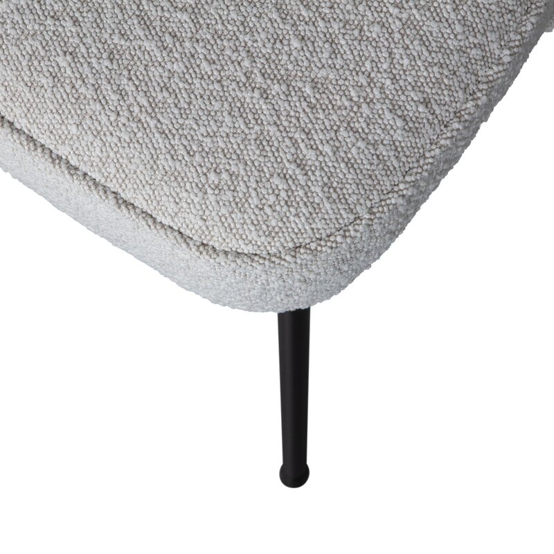 WOOOD-collectie VOGUE EETKAMERSTOEL BOUCLE NATUREL (set of 2)
