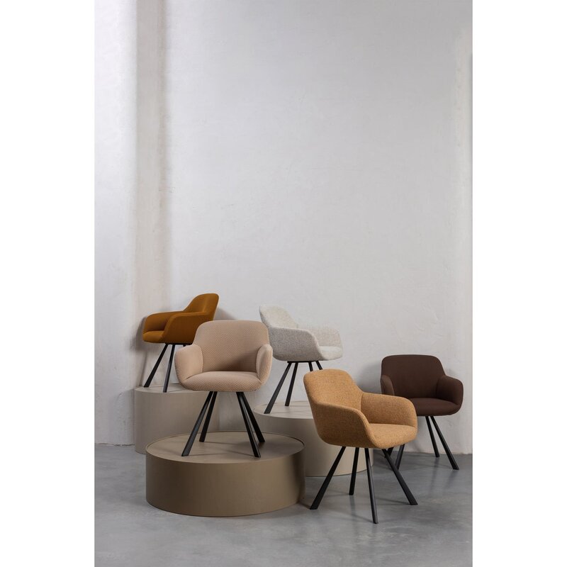 WOOOD-collectie JUNO EETKAMERSTOEL MESH NATUREL