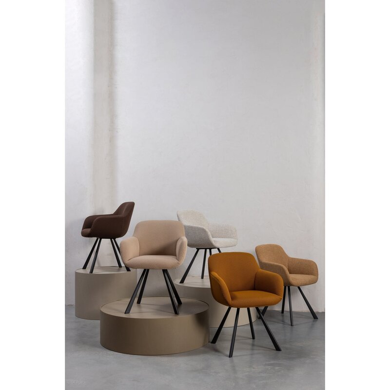 WOOOD-collectie JUNO EETKAMERSTOEL MESH NATUREL