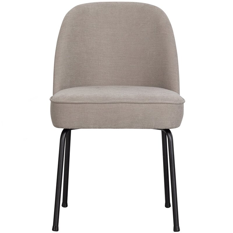WOOOD-collectie VOGUE EETKAMERSTOEL GEWEVEN STOF ZAND (set of 2)