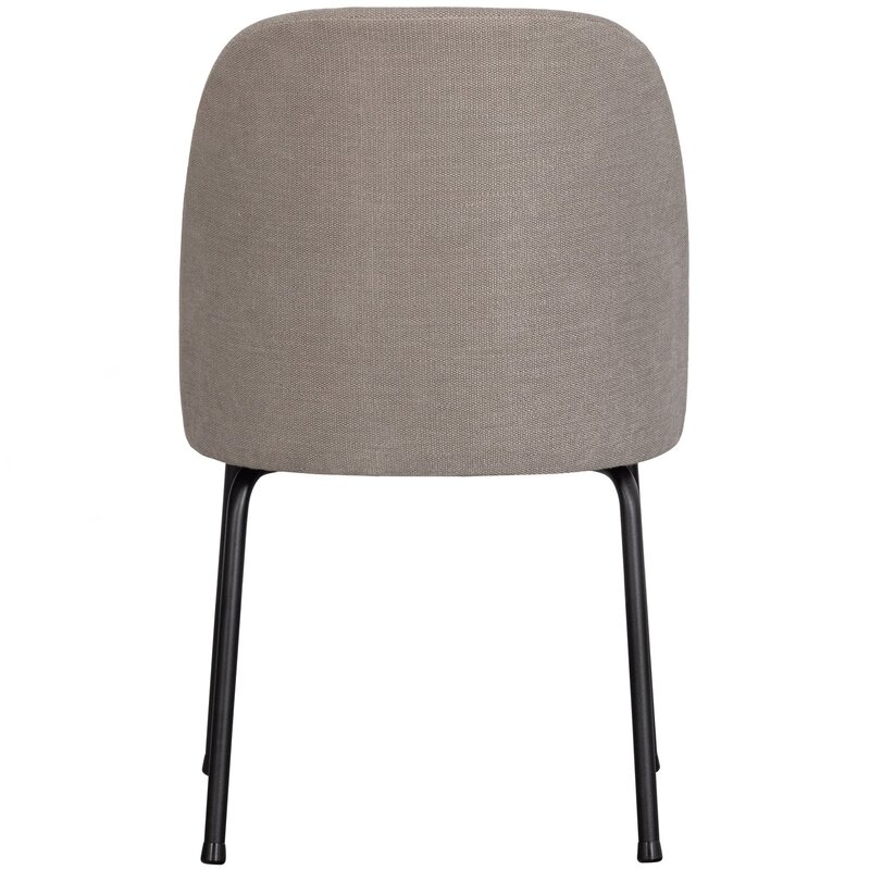 WOOOD-collectie VOGUE EETKAMERSTOEL GEWEVEN STOF ZAND (set of 2)