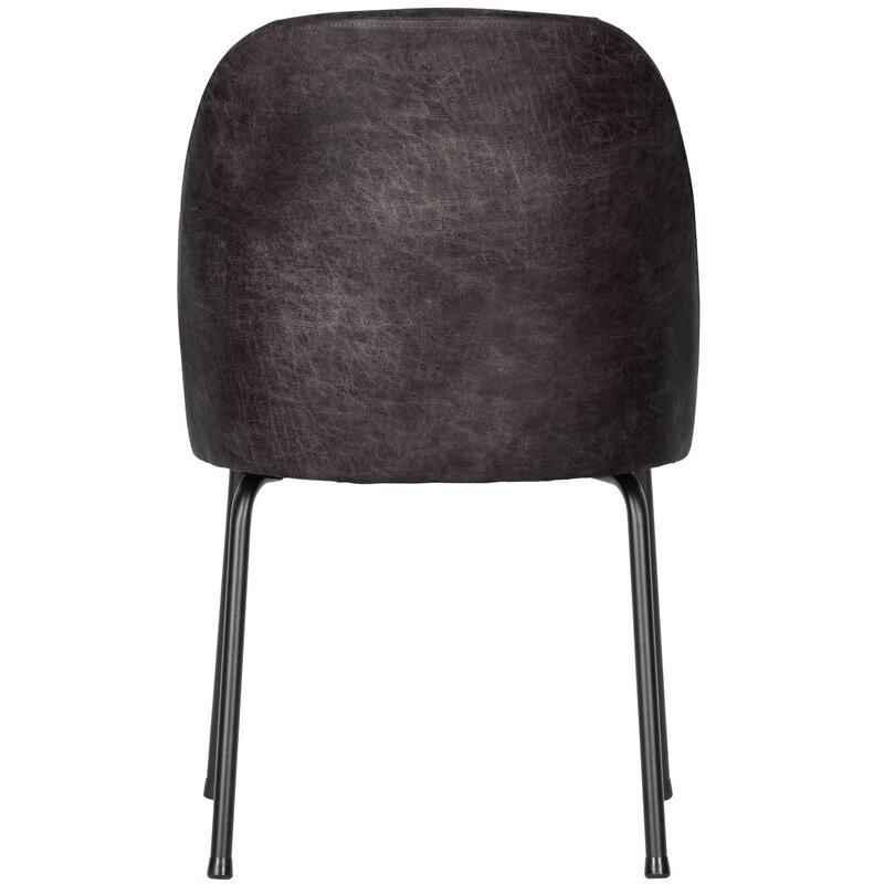 WOOOD-collectie VOGUE EETKAMERSTOEL ECOLEER ZWART (set of 2)