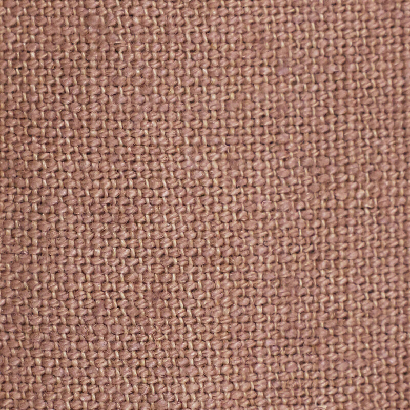 HKLIVING-collectie Jax bank: element hocker small, linnen, dusty rose