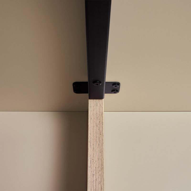 HKLIVING-collectie Eettafel rechthoek creme 280 cm