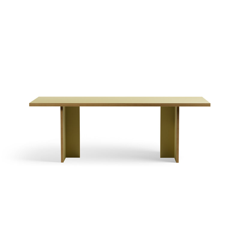 HKLIVING-collectie Eettafel olijf rechthoekig 220cm