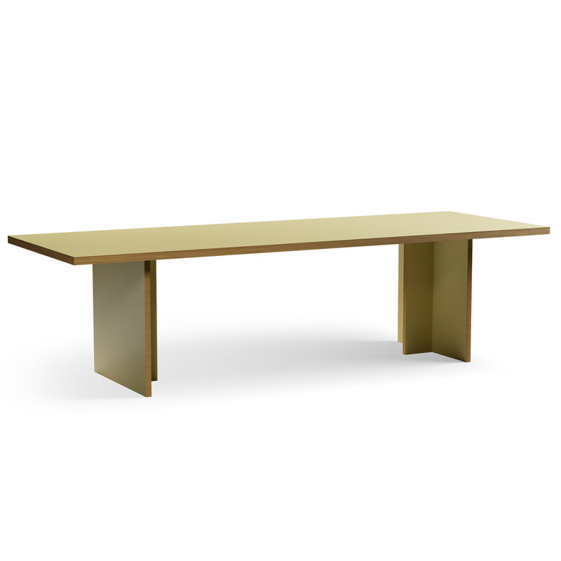 HKLIVING-collectie Eettafel olijf rechthoekig 280cm