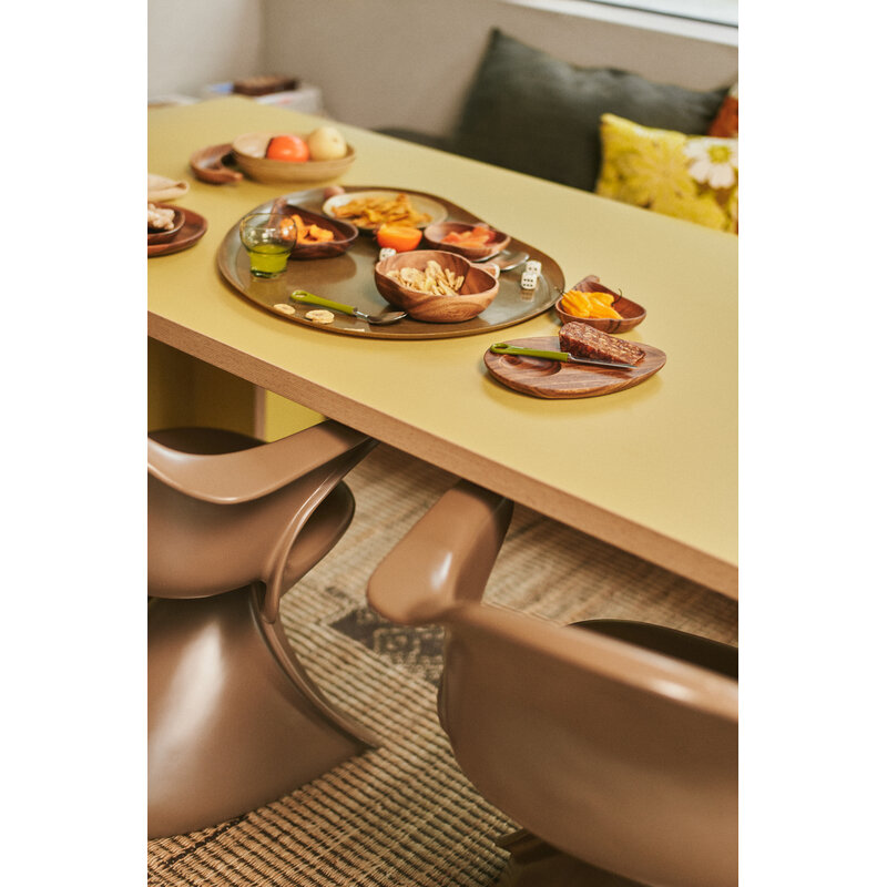 HKLIVING-collectie Eettafel olijf rechthoekig 280cm
