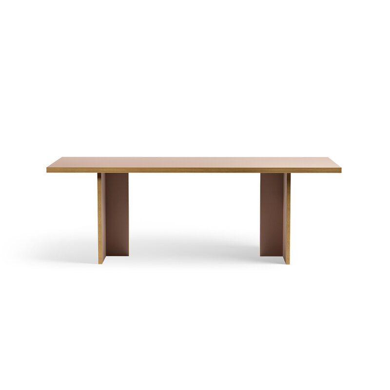 HKLIVING-collectie Eettafel clay rectangular 220cm