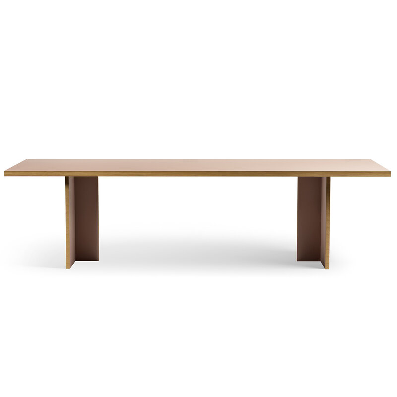 HKLIVING-collectie Eettafel clay rectangular 280cm