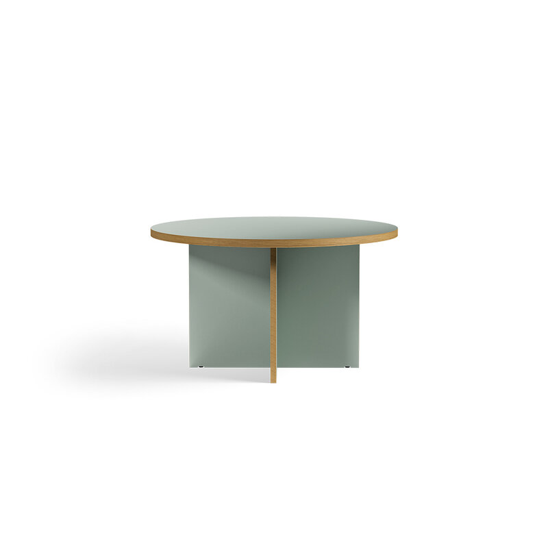 HKLIVING-collectie Eettafel pale green round 130cm