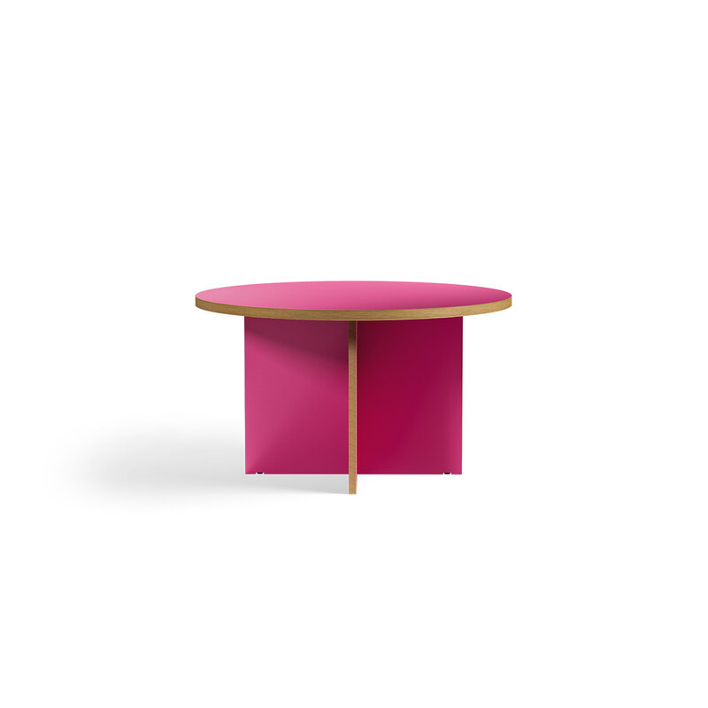 HKLIVING-collectie Eettafel raspberry round 130cm