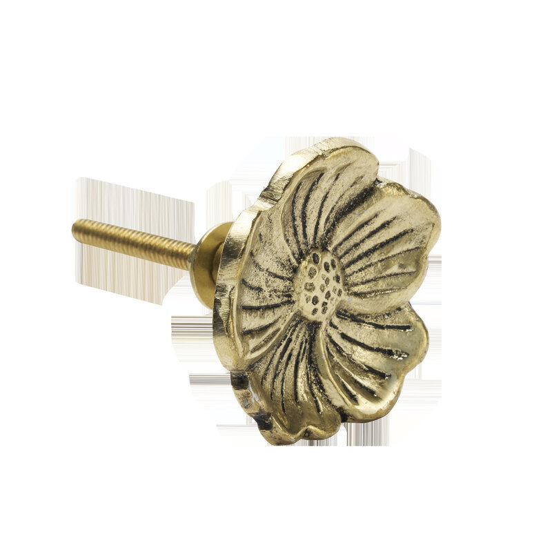 Madam Stoltz-collectie Handgemaakte ijzeren deurknop Goud