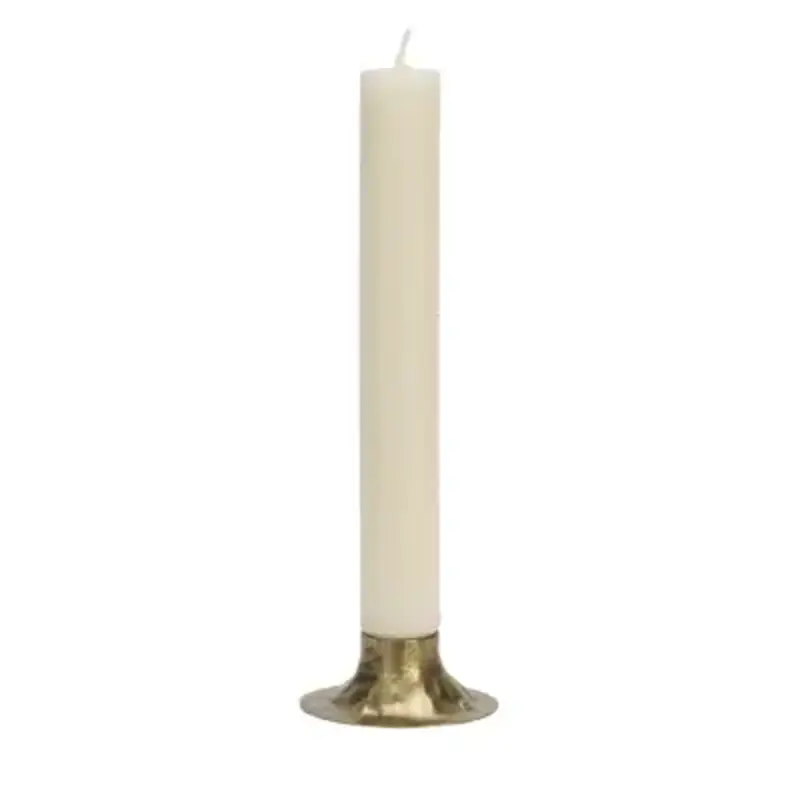 Madam Stoltz-collectie Handgesmede ijzeren kandelaar Antiek messing