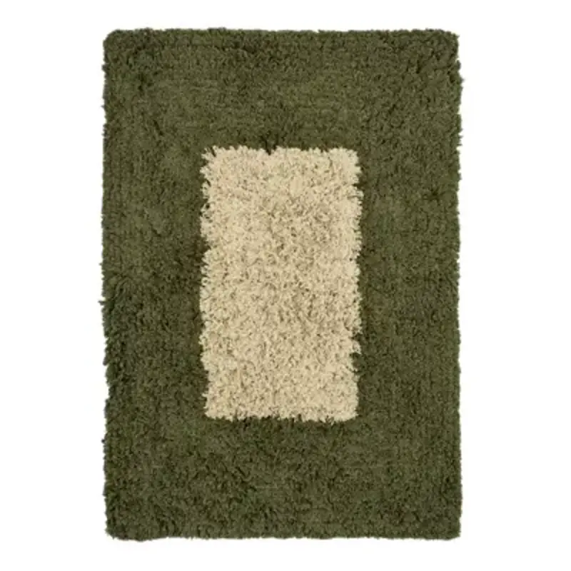 Madam Stoltz-collectie Getufte katoenen badmat Kaki, beige