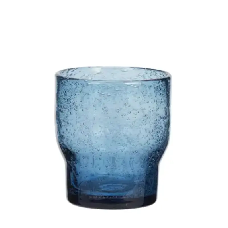 Madam Stoltz-collectie Gekleurd drinkglas Blauw