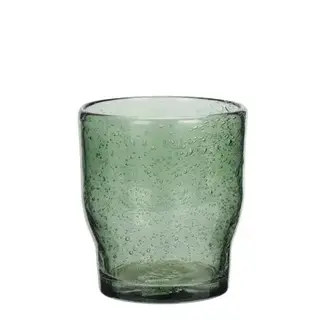 Madam Stoltz Gekleurd drinkglas Groen