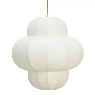 Madam Stoltz Papieren hanglamp Gebroken wit