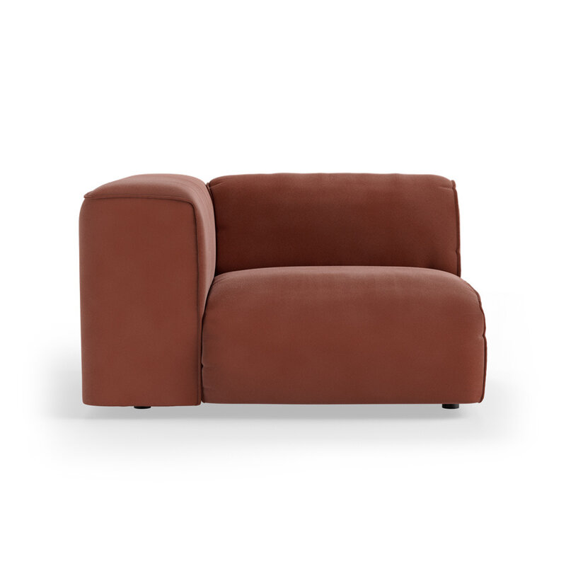 HKLIVING-collectie FLAKE bank: element links, royal velvet, magnolia