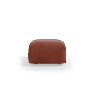HKLIVING FLAKE bank: element hocker small, royal velvet, magnolia