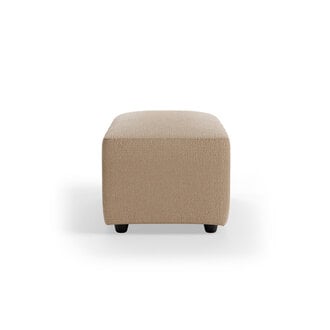 HKLIVING Jax bank: element hocker small, knotted, sand