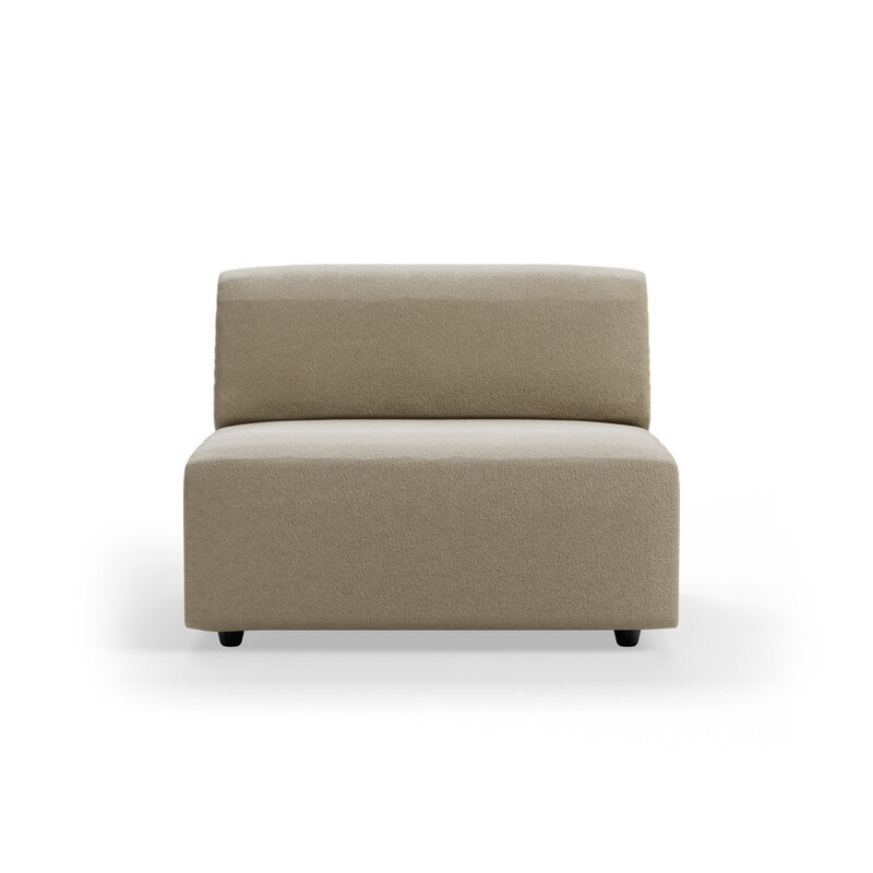 HKLIVING-collectie Jax bank: element midden, deco, pebble