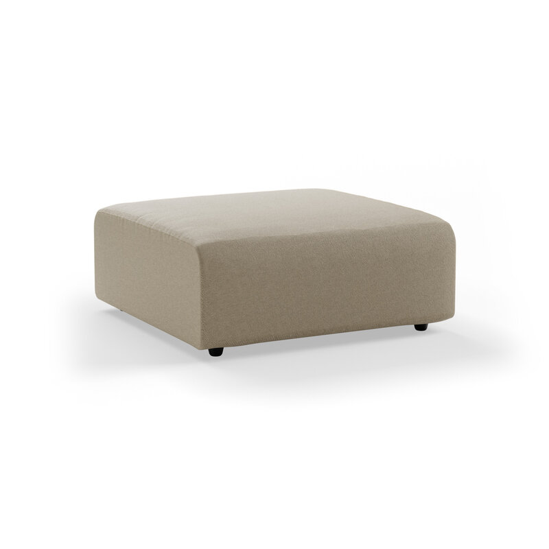 HKLIVING-collectie Jax bank: element hocker, deco, pebble