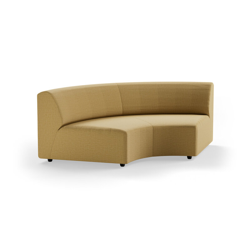 HKLIVING-collectie Jax bank: element rond, cocoon, beige