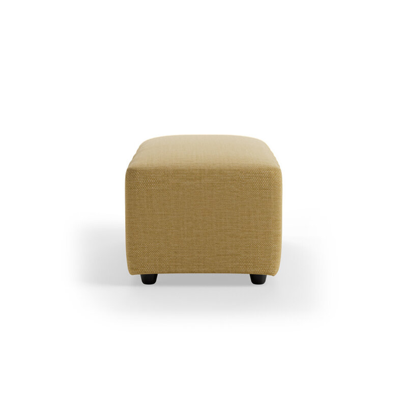 HKLIVING-collectie Jax bank: element hocker small, cocoon, beige