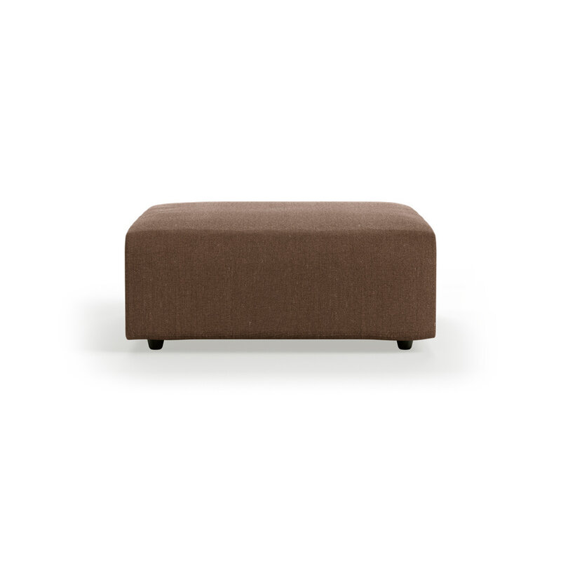 HKLIVING-collectie Jax bank: element hocker, whisper, quicksand