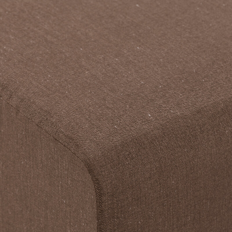 HKLIVING-collectie Jax bank: element hocker, whisper, quicksand
