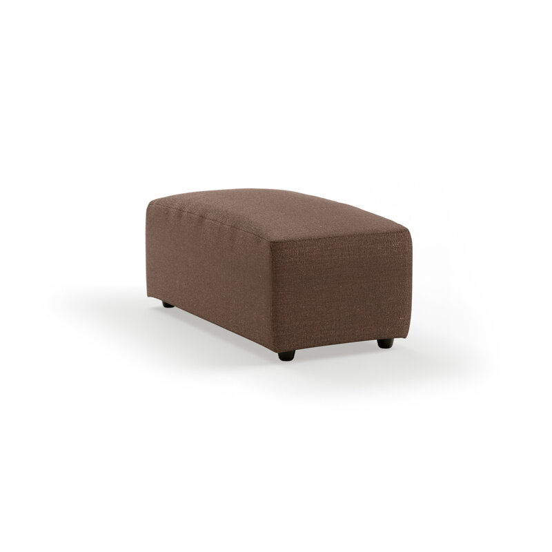 HKLIVING-collectie Jax bank: element hocker small, whisper, quicksand