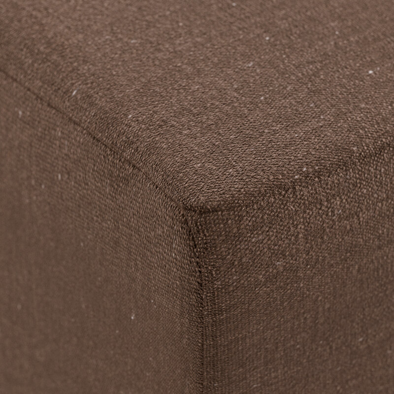 HKLIVING-collectie Jax bank: element hocker small, whisper, quicksand