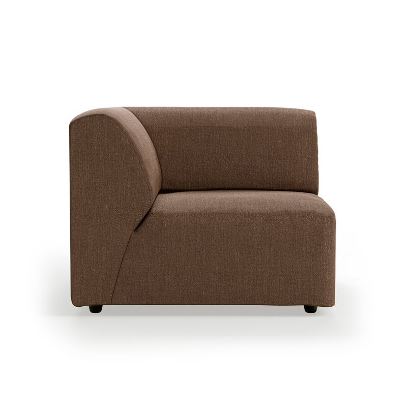 HKLIVING-collectie Jax bank: element links eind, whisper, quicksand