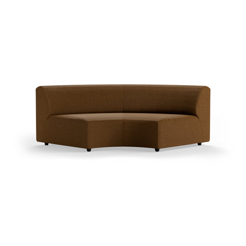 HKLIVING-collectie Jax bank: element rond, whisper, cassave