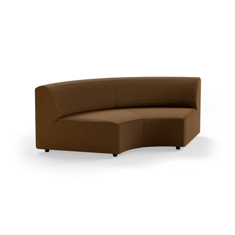 HKLIVING-collectie Jax bank: element rond, whisper, cassave