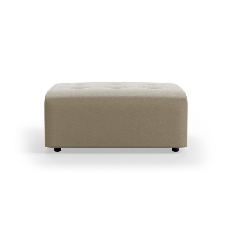 HKLIVING-collectie Vint bank: element hocker, deco, pebble