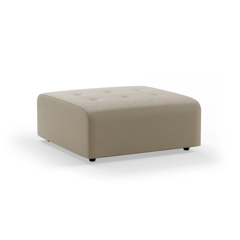 HKLIVING-collectie Vint bank: element hocker, deco, pebble